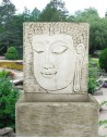 130cm Buddha Wand mit Brunnen - pool buddha