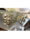 Serviettenringe in Gold mit Perlen für Hochzeiten