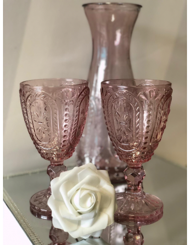 Weinglas Rosa