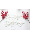 Neon Schriftzug happy birthday Geburtstag