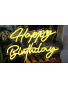 Neon Schriftzug happy birthday partys