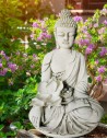 Outdoor-Buddha 53 cm hoch - dicker buddha