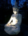 Gross Buddha Steinguss  -  Gartenfiguren Pool Dekoration