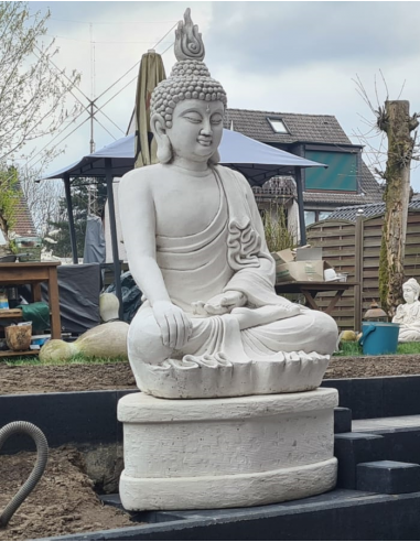 Gross Buddha-Figur, Steinfiguren für Garten online kaufen Buddha-Statuen für den Garten Outdoor - schlafen Buddha
