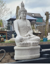 Buda de pedra grande para jardim compra online - Buddhas online kaufen