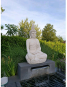 Buda de pedra grande para jardim compra online - Buddhas online kaufen
