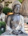 Indoor-Buddha 25 cm hoch - garten gestalten