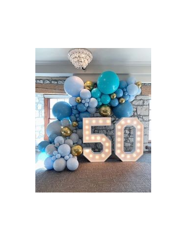 Geburtstag Ballons 50 jahr , Girlande Ballon