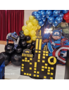 Marvel, Avengers, Spider - Man, Kindergeburtstag, Deko, Geburtstag, Superhelden Geburtstagsdeko, Ballongirlande