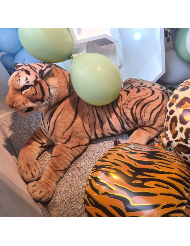 Tiger Stofftier Verleih - Dschungel Party , Kindergeburtstag