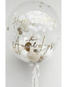 Bubble Ballons als Geschenk ideen Happy Birthday