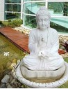 Brunnen - Gartenfigur Buddha Wetterfest