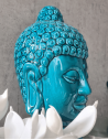 Cabeça de Buda interior com 30 cm altura - gartengestaltung
