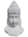 Shiva cabeca para exterior ou interior  com 80 cm altura - Buda