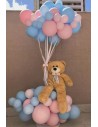 Gender Reveal Teddybär Ballon - Wolke, Babyparty, babyshower