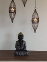 Indoor-Buddha 35 cm hoch - garten gestalten