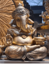 Shiva Kind für drinnen mit 30 cm Körpergröße - buddha gold