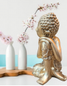 Schlafen Buddha gold ceramica outodoor & indoor - buddha indoor