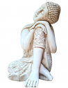 estatuas budas para decoração  jardim zen  encomende online - Buddha 100cm